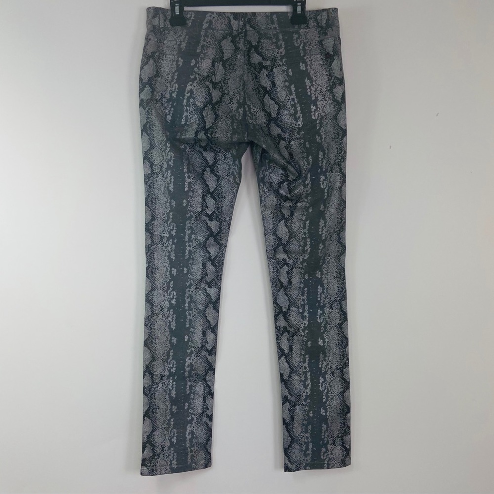 Andrew Charles Python Snake Skin Jeans 30 - image 4